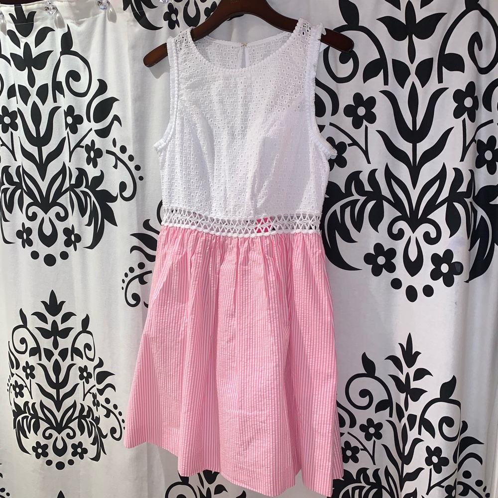 NWT Lilly Pulitzer Alivia Dress Havana Pink Sz 0